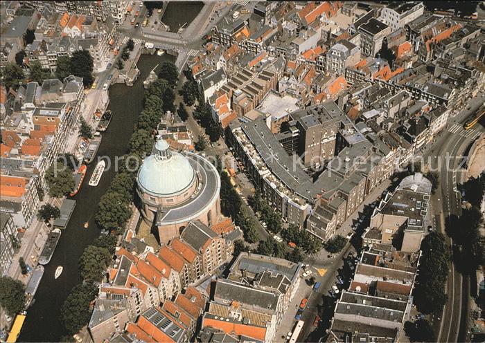 Amsterdam Niederlande Fliegeraufnahme mit Ramada Hotel