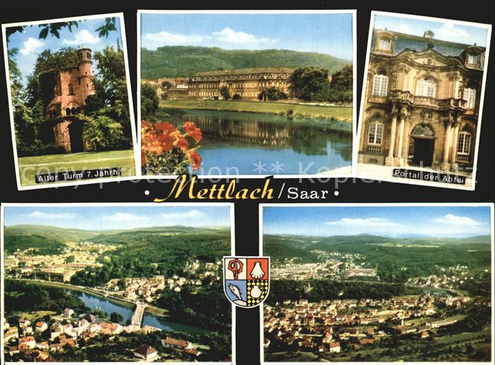 Mettlach Alter Turm Portal der Arbeit Gesamtansicht