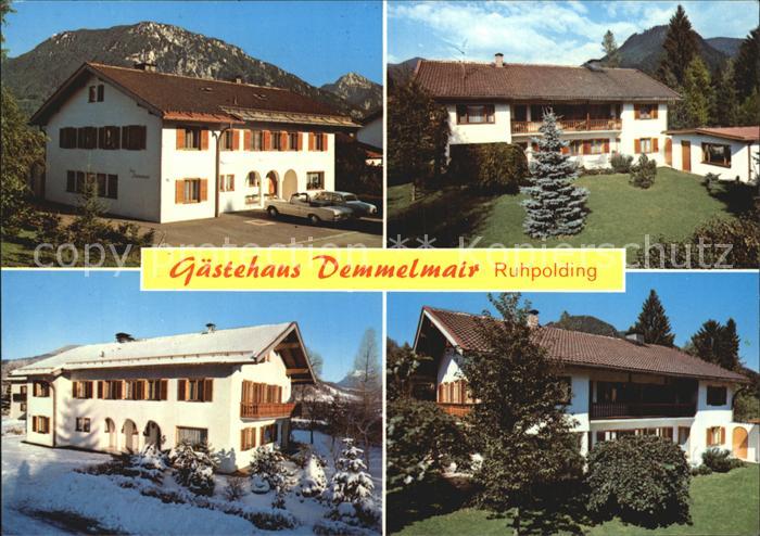 Ruhpolding Bayern Gaestehaus Demmelmair