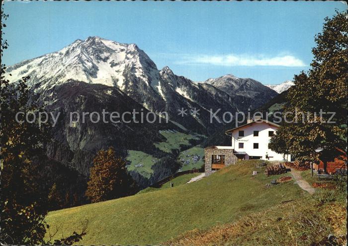 Mayrhofen Zillertal Berggasthaus Steinerkogel
