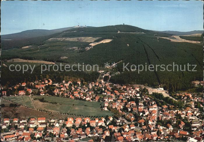 Braunlage Harz Fliegeraufnahme