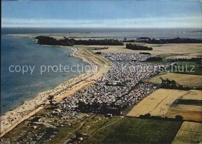 Hasselberg Ostsee Fliegeraufnahme Campingplaetze