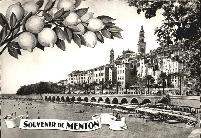 Menton Alpes Maritimes Promenade