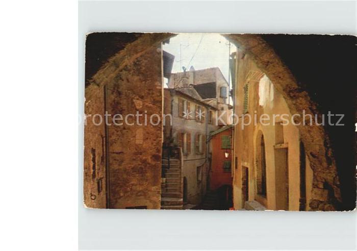 Roquebrune-Cap-Martin Rue du Chateau Feodal
