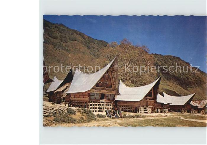 Sumatra Sumatera Batak Traditional House