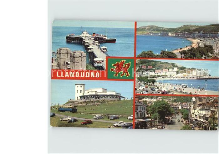 Llandudno Wales The Pier Central Promenade Mostyn Street