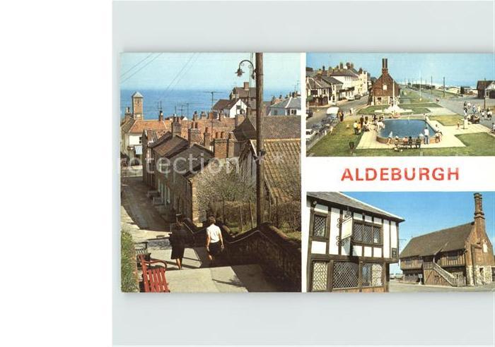 Aldeburgh Town Steps Yacht Pond the Mill Inn