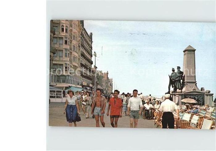 Blankenberge Denkmal von Lippens und de Bruyne