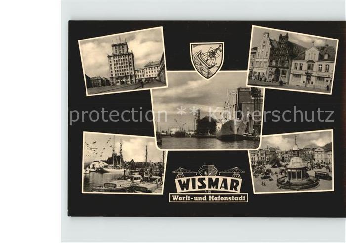 Wismar Mecklenburg Werft Hafen