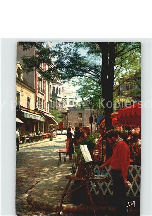 Montmartre Paris Place du Tertre