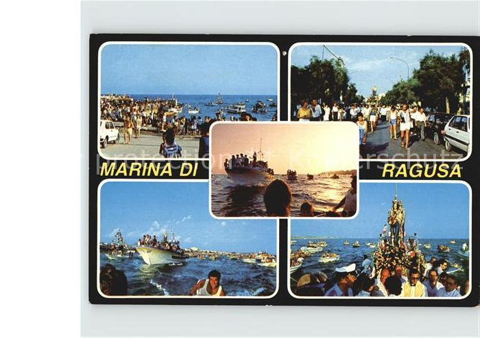 Ragusa Sizilien Strand Promenade