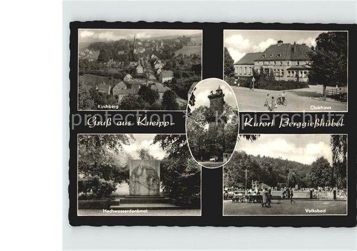 Berggiesshuebel Volksbad Hochwasserdenkmal Clubhaus