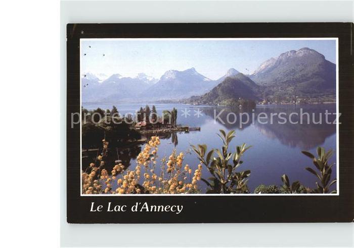 Annecy Haute-Savoie See