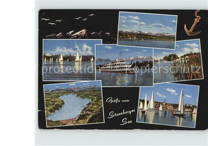 Starnbergersee Schiff Segelboote