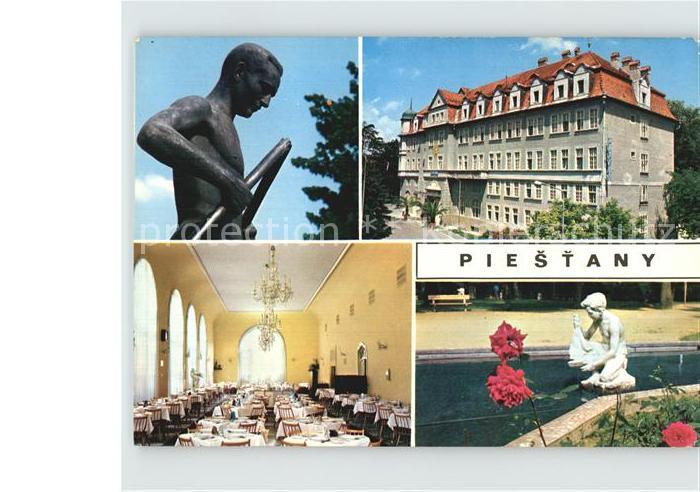 Piestany Schloss Brunnen