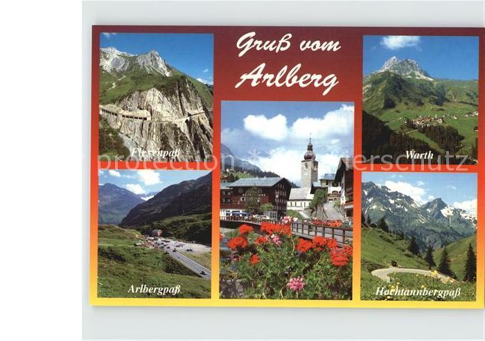 Warth Niederoesterreich Arlbergpass Flexenpass