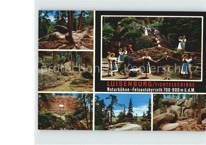 Luisenburg Naturbuehne Felslabyrinth