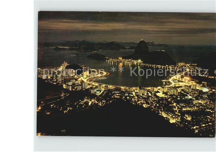 Rio de Janeiro Fliegeraufnahme Zuckerhut