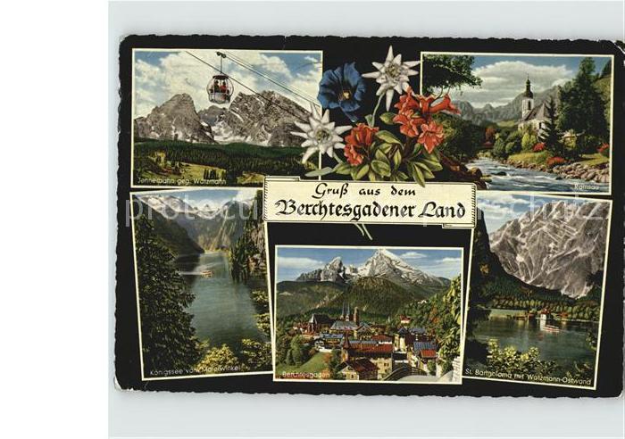 BERCHTESGADEN Bayern Ramsau Koenigsee Sankt Bartholomae