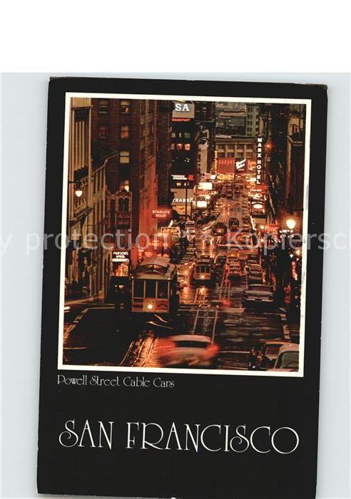 San Francisco California Powell Street