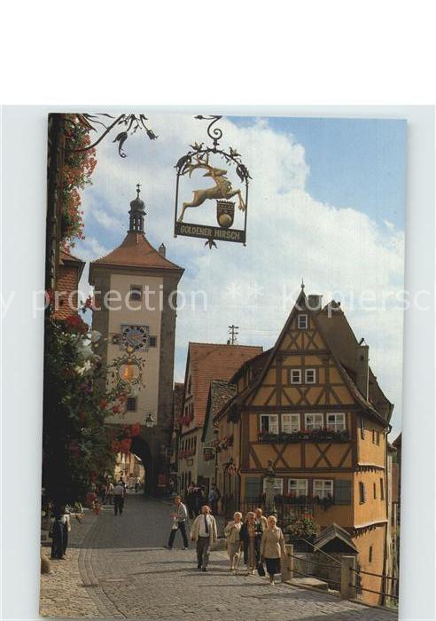 Rothenburg Tauber Ploenlein
