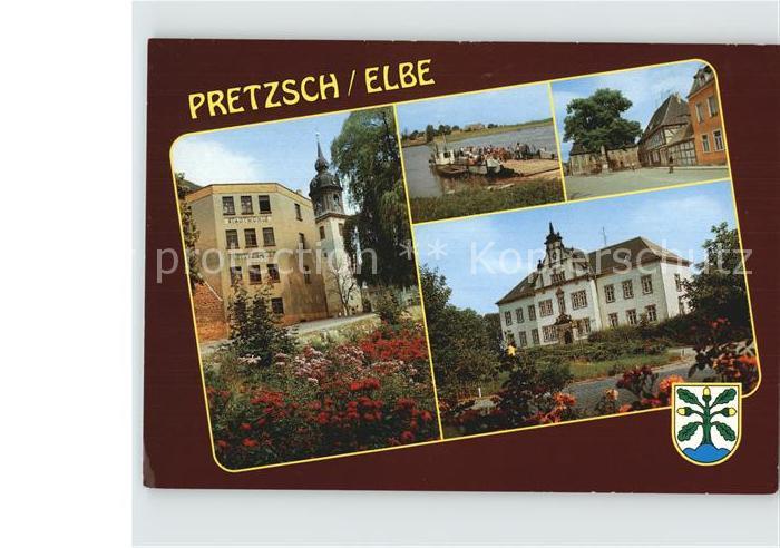 Pretzsch Elbe Faehre Schloss