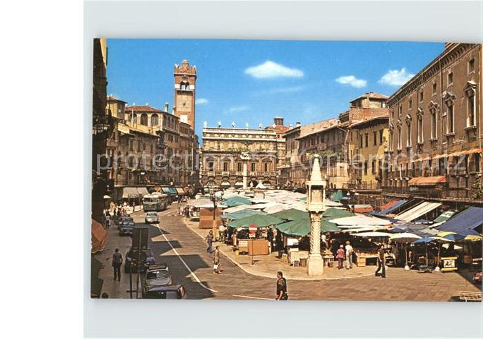 Verona Veneto Gemuesemarkt