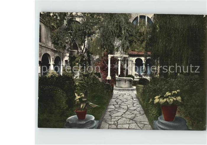 Verona Veneto Giuliettagrab Klostergarten