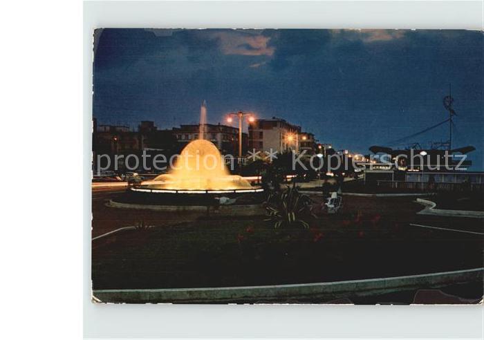 Pescara Leuchtender Springbrunnen