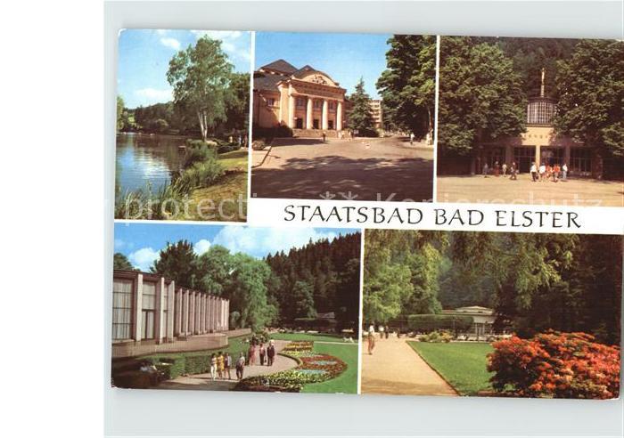 Bad Elster Gondelteich Kurtheater Marienquelle Wandelhalle