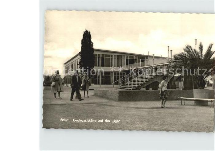 ERFURT  CITY Grossgaststaette auf der Iga