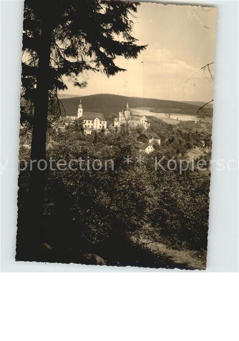Schwarzenberg Erzgebirge Schloss und Kirche