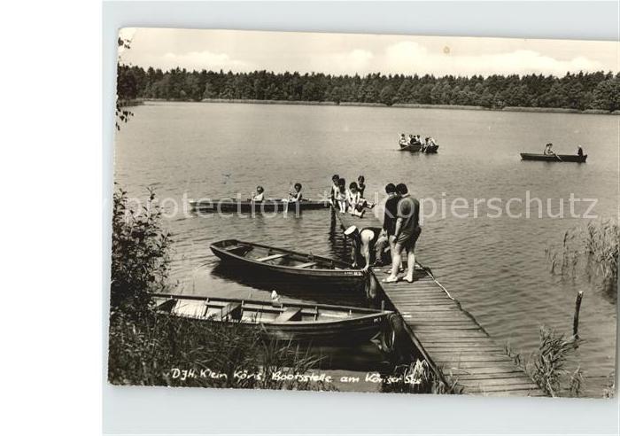 Klein Koeris Bootsstelle am See