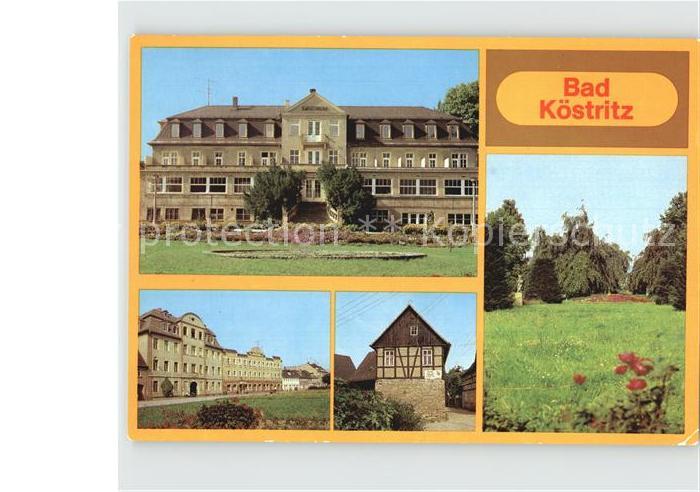 Bad Koestritz Sanatorium Ernst Thaelmann Strasse Gaststaette Frosch