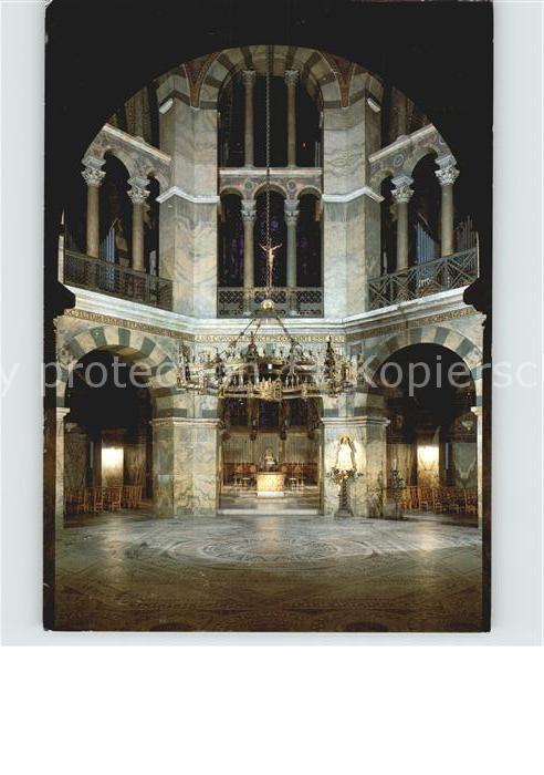Aachen Inneres des Doms Chorhalle
