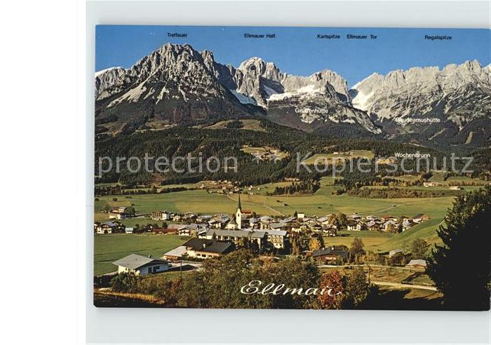 Ellmau Tirol Treffauer Ellmauer Halt Karlspitze