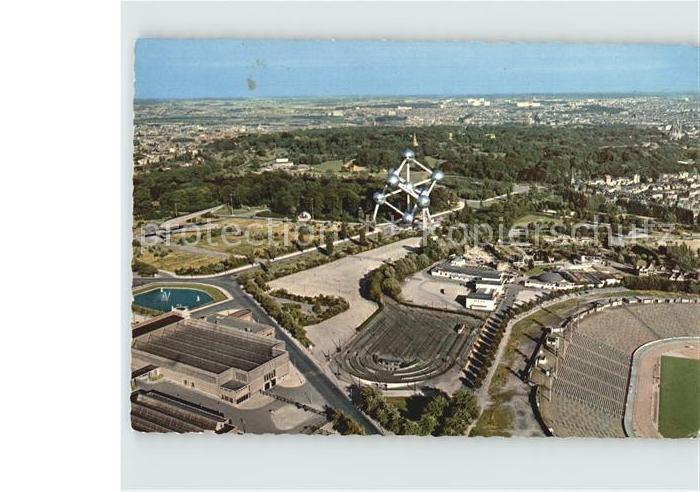 Bruessel Bruxelles Gesamtansicht mit dem Heysel