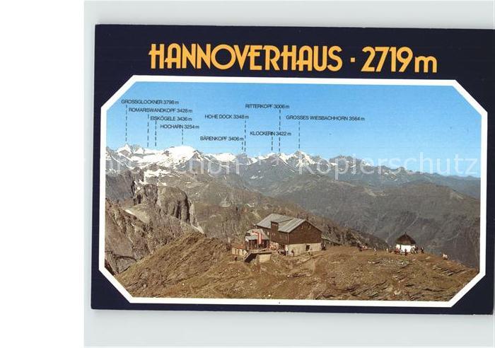 Mallnitz Kaernten Hannoverhaus und Arnoldmausoleum