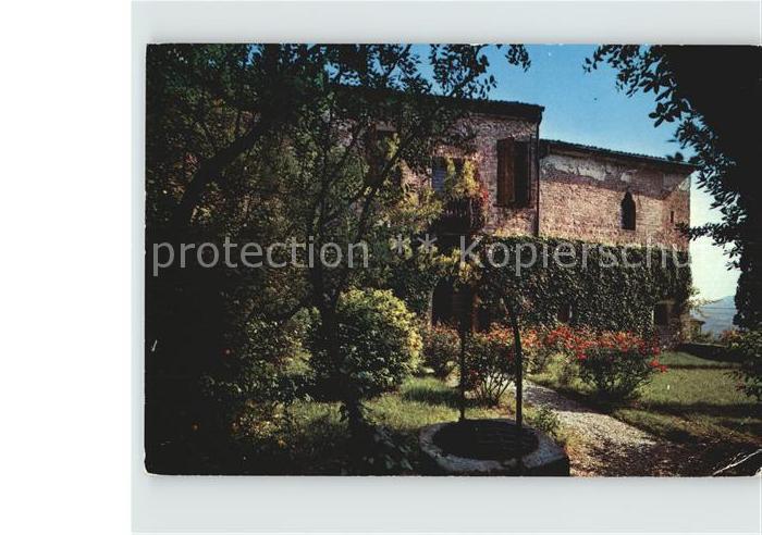 Colli Euganei Haus des Dichters mit Garten