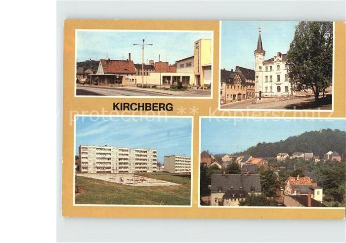 Kirchberg Sachsen Einkaufszentrum Rathaus Neubauten