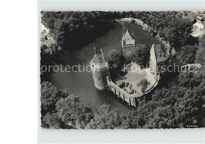 Beersel Fliegeraufnahme Kasteel