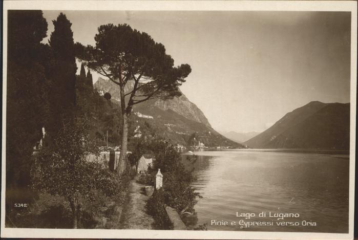 Lago di Lugano TI Oria