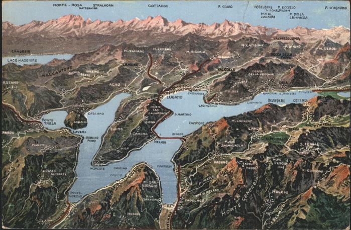 Lago di Lugano TI und Umgebung