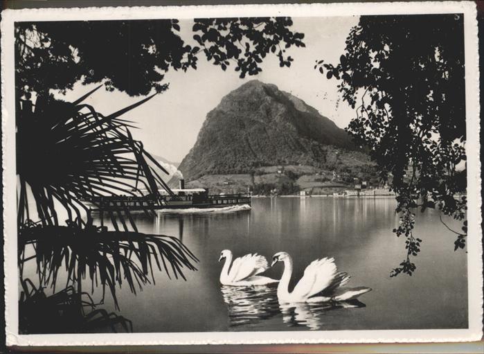 Lago di Lugano TI Monte S. Salvatore