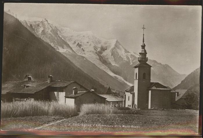 Mont Blanc Kirche