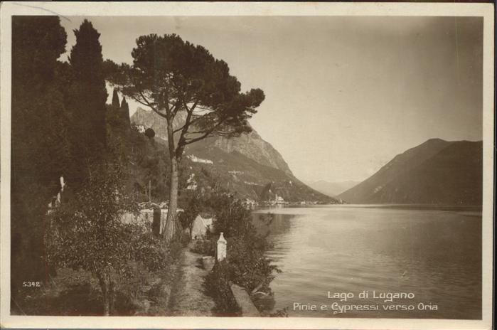 Lago di Lugano TI Oria