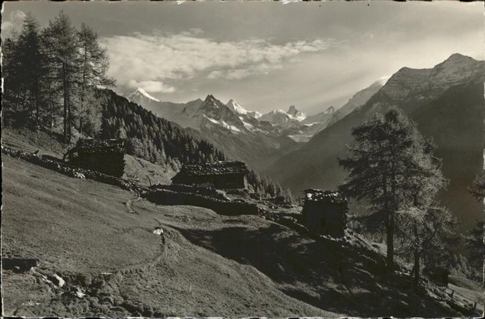 St Luc Les Moyes Ayer Besso Cervin