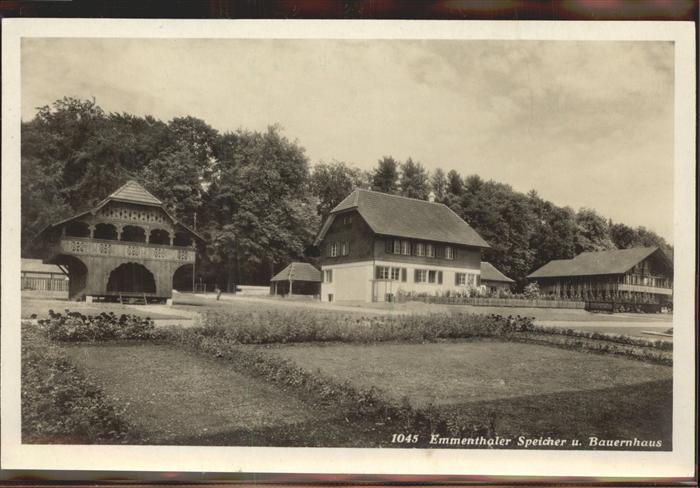 Bern BE Emmentaler Speicher Bauernhaus