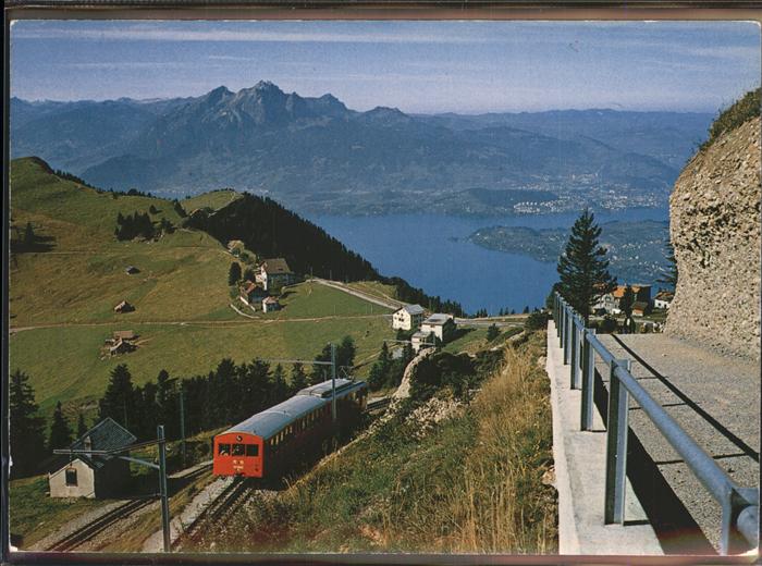 Zahnradbahn Vitznau Rigi Bahn Vierwaldstättersee