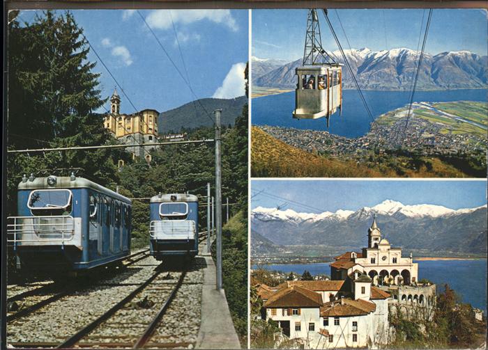 Seilbahn Orselina Cardada Madonna del Sasso